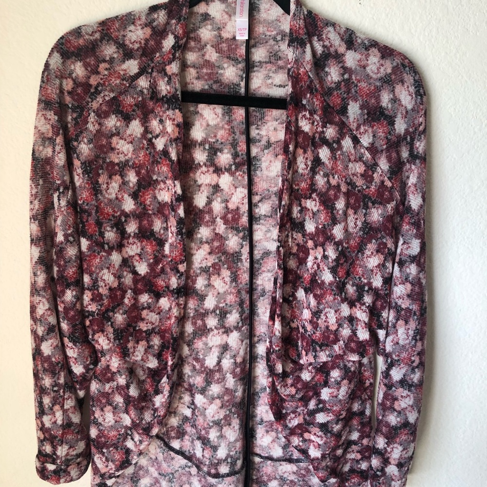 Floral cardigan